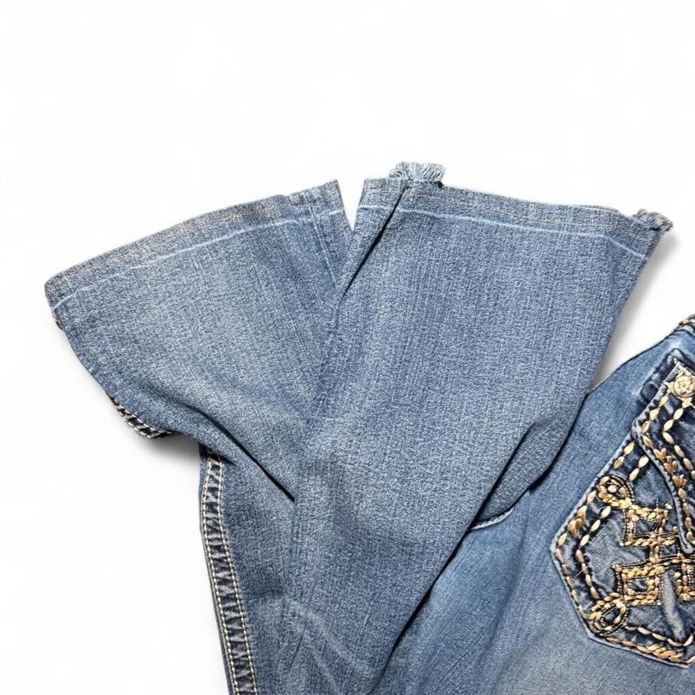 Miss Me Signature Boot Cut Jeans Women’s 30 Medium Wash Low Rise 28” Inseam - Picture 8 of 8